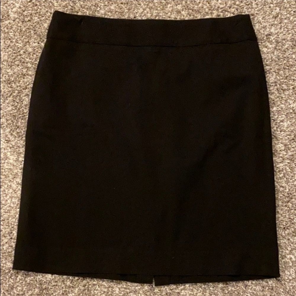 Banana Republic Black Stretch Pencil Skirt
